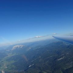 Flugwegposition um 15:52:22: Aufgenommen in der Nähe von Gemeinde Bad Aussee, 8990 Bad Aussee, Österreich in 2951 Meter
